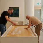 Dipingere con le muffe: il duo degli TTozoi scopre la tela al Museo Carlo Bilotti Aranciera di Villa Borghese